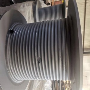 Excellent quality Nylon Drum - Customized Non-standard wire rope multi-layer winding LEBUS grooved  winch drum – Junzhong