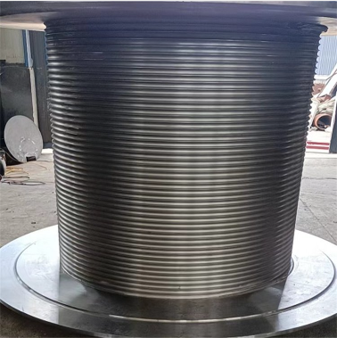 La gru multistrato dell'argano con avvolgimento del cavo metallico d'acciaio ha utilizzato il tamburo della scanalatura della corda Q355/S355JR/A709Gr50 LBS