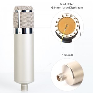 I-microphone ye-Tube condenser i-EM280 ye-studio