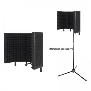 Microphone Sound Isolation Shield MA204 para sa studio