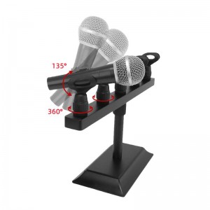Soporte de micrófono de escritorio resistente MS185 para micrófono
