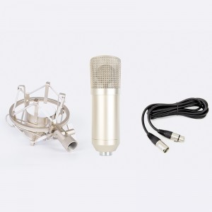 XLR kondenzátor mikrofon EM001 podcastokhoz
