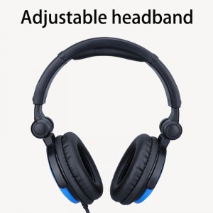 headphone nyawiji profesional DHX10 kanggo studio