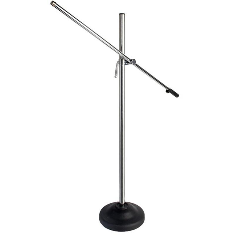 Round base microphone stand MS018 for stage