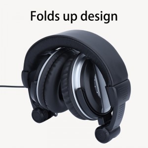 headphone fanaraha-maso studio DHG60 ho an'ny fandraisam-peo