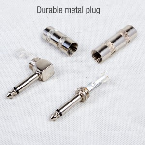 Guitar Cable 1/4 Jack to Jack GTC018 for instruments