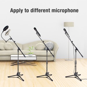 Mikrofon profil rendah berdiri MS001 untuk drum