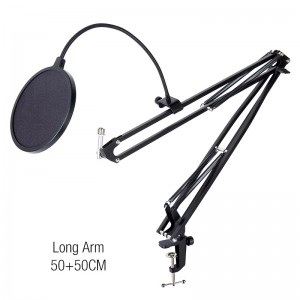 Microphone arm stand MS037 para sa studio
