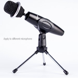 Mikrofono-euskarri txiki MS024 mahairako