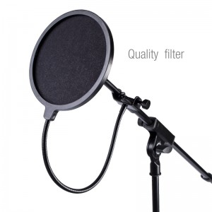 Filtro pop de micrófono MSA035 para gravación