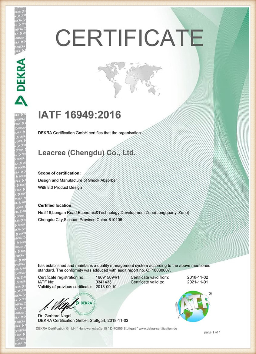 IATF 16949 2016