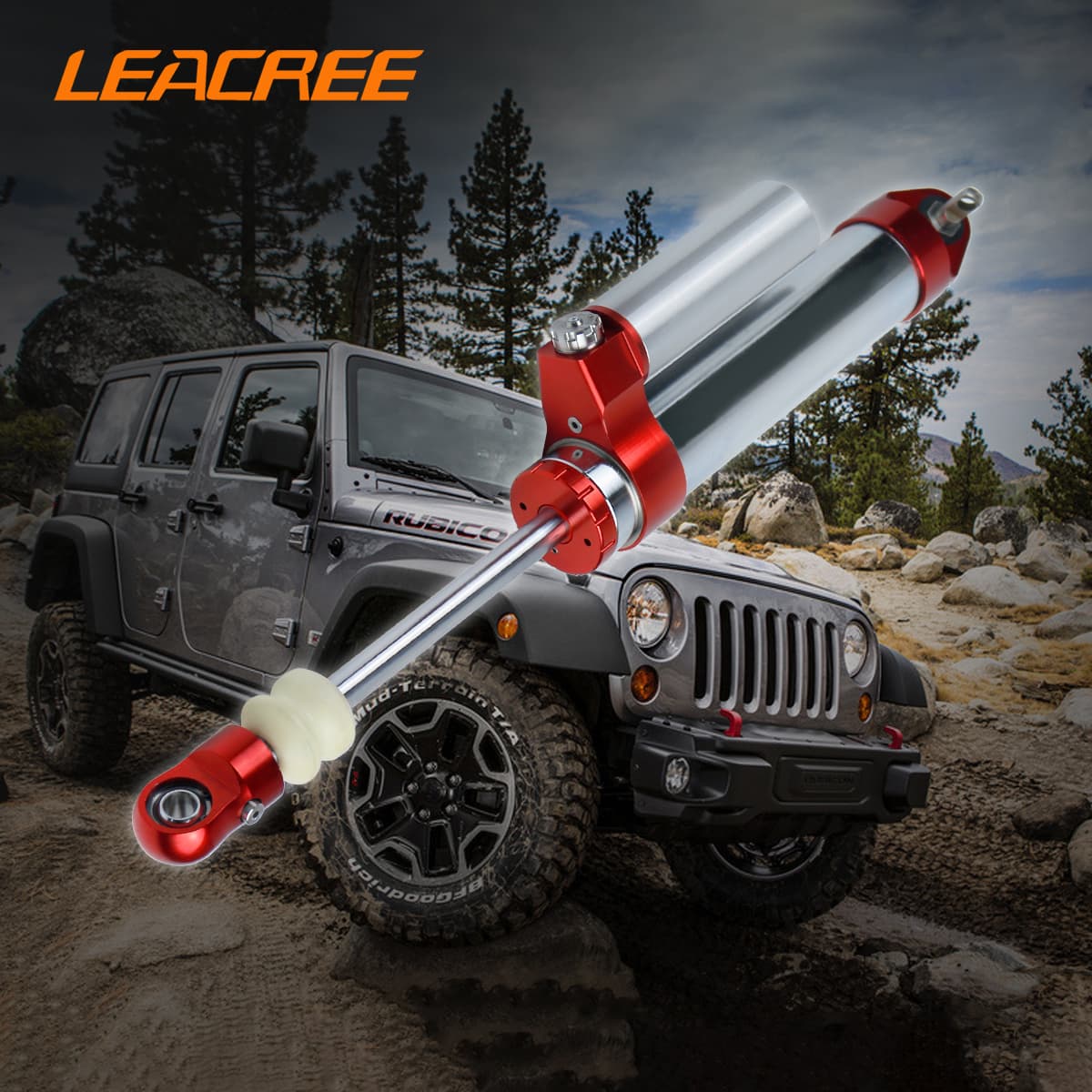 High performance Off-Road Shocks Spring Kit for Jeep 4x4 SUVs