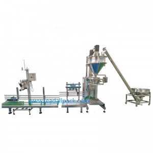semi automatic bagging system , manual bagging system for 25kg to 50kg Powder