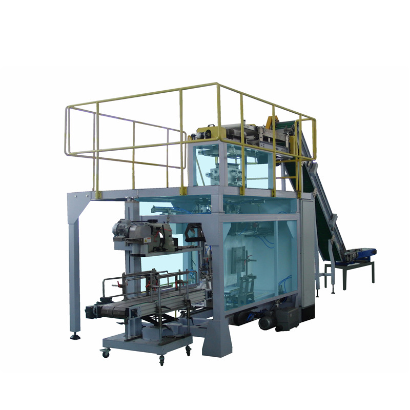 Good Quality Automated Bagging Line - Secondary Packaging Machine for 500g 1kg 10kg Sugar Salt Rice Pouch into Pp Woven Bags – Leadall