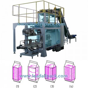 secondary packaging machine , baling machine for plastic pouch and pp woven bags