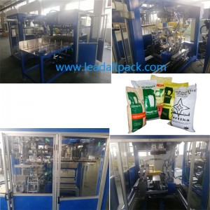 Open Mouth Bag Packing Machine , animal feed bagging machine for 25kg to 50kg