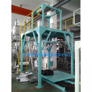 PVC Resin Bulk Bag Filler , big filling machine for 500kg to 1000kg