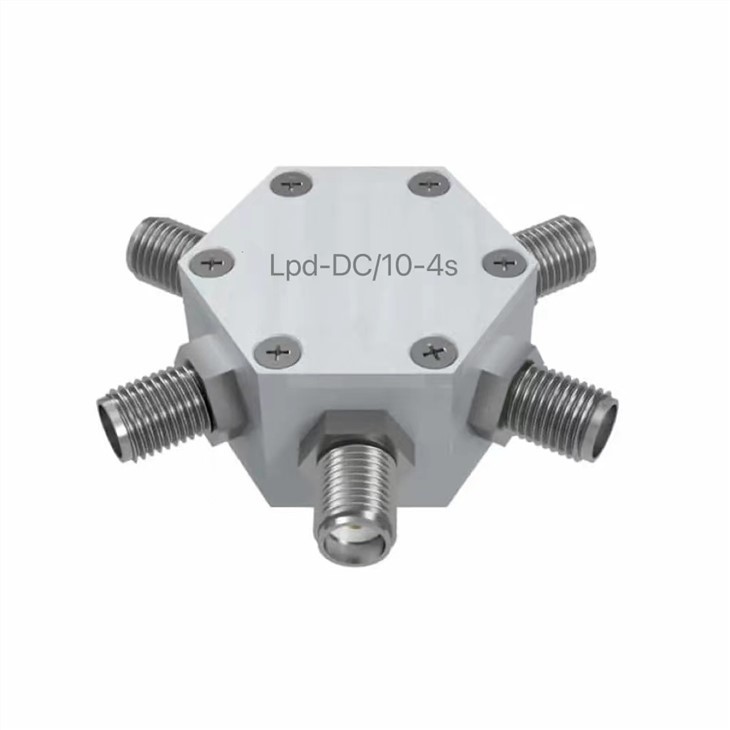 Divisor de potencia de resistencia de 4 vías LPD-DC/10-4s rf