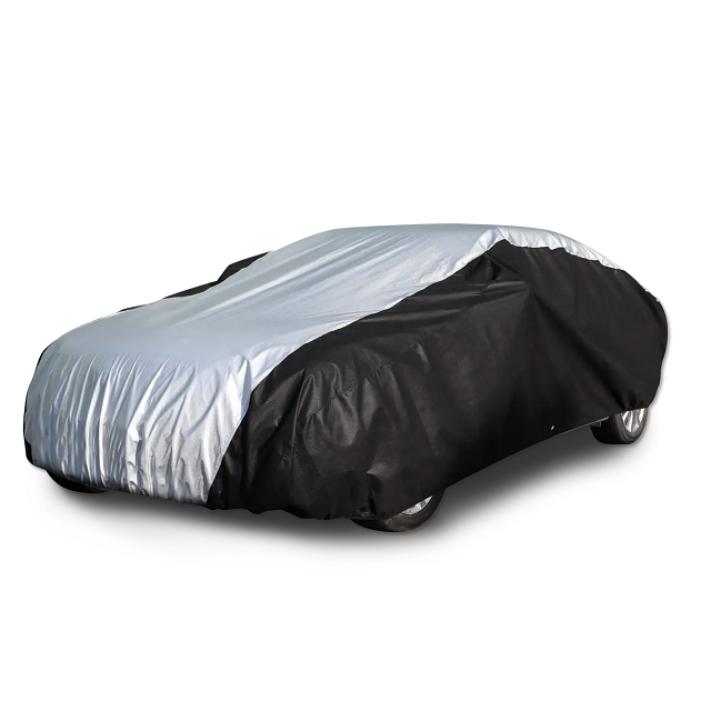Alumisoft Maximum Heat uye Zuva Reflective Heavy Duty Waterproof Car Cover Outdoor Use