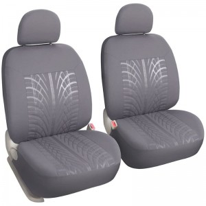 OEM/ODM  Waterproof Seat Covers - 17pcs Full Set Universal Embossed Low Back Cloth Car Seat Covers for Trucks SUV – Leader Accessories