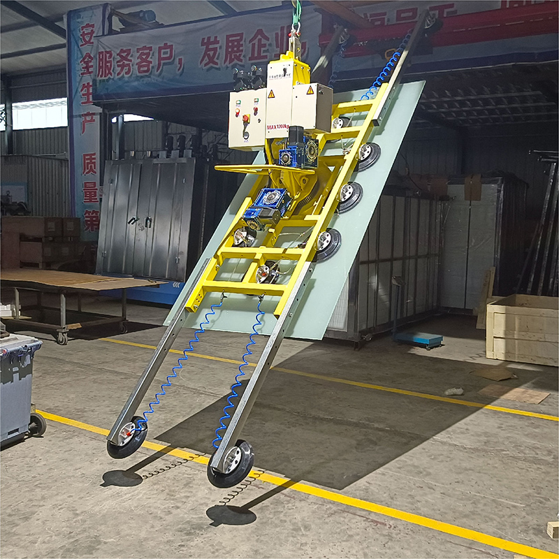 Lowest Price for Solar Panel Film - Skill manufacture Load 800 KG Glass suction cup vacuum lift Vacuum lifter for sale Lifter for glass – leader detail pictures