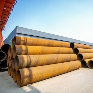 Helical Submerged Arc Welding Hollow-Section Structural Pipes Para sa Natural Gas Pipelines