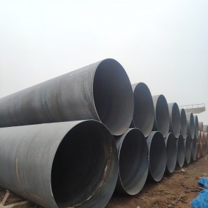 Awantajên A252 Pipe 2 Pipe Steel Spiral Bi Arc Binavkirî Welded Polypropylene Line Pipe