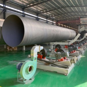 Spiral iuncta Carbon Steel Pipe X60 SSAW Line Pipe