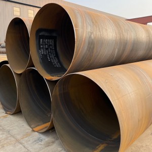 Spirally Welded Steel Pipes ASTM A252 Grade 1 2 ၃