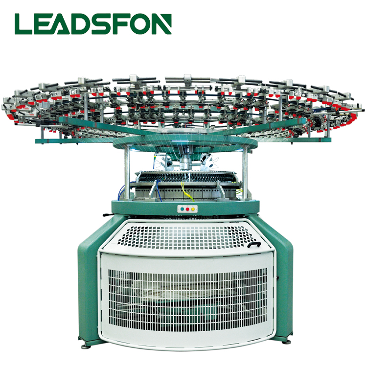 Cheapest Factory Latest Circular Knitting Machines - Three thread Fleece circular knitting machine for good quality – Leadsfon