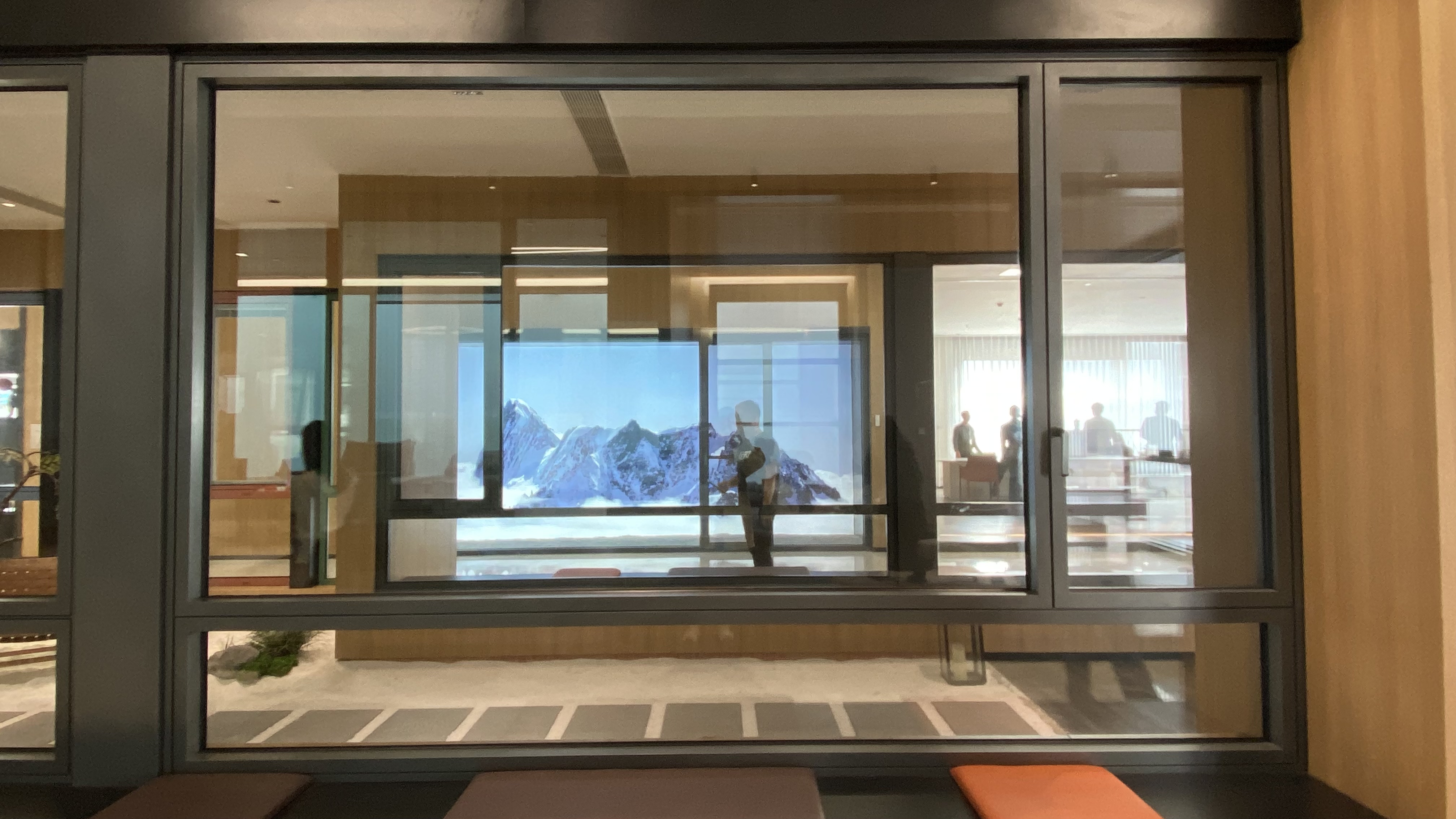 OEM Manufacturer  Slim Frame Casement Window Inward Open for Window and Door Project