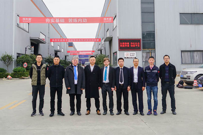 Global Technical Director of MACO Hardware Group visited LEAWOD Company