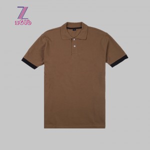 Good Selling Men Brown color  Polo Shirt