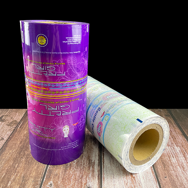 Wholesale Laminating Film Roll - Custom Bopp Print Laminating Sachet Aluminium Packaging Plastic Food Film Roll – Lebei