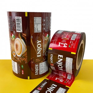 High Quality Printing Design For Food Bags Custom Packaging Plastic Film Roll