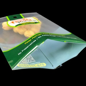 Transparent Mylar Custom Printed Cooked Peanut Bags Cashew Nuts Vacuum Food Plastic Packaging Sachet Pouches