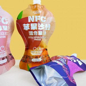 Wholesale Custom Aluminum Foil Fruits Juice Pouch Bag Baby Food Stand Up Spout Pouch