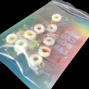 Biodegradable Small Clear Sachets Poly Reclosable Ziplock Storage Plastic Wrapper Bags For Candy