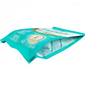 Food Grade Packaging Back Seal Aluminum Foil Plastic Bags Milk Powder Packaging Bag With Logo