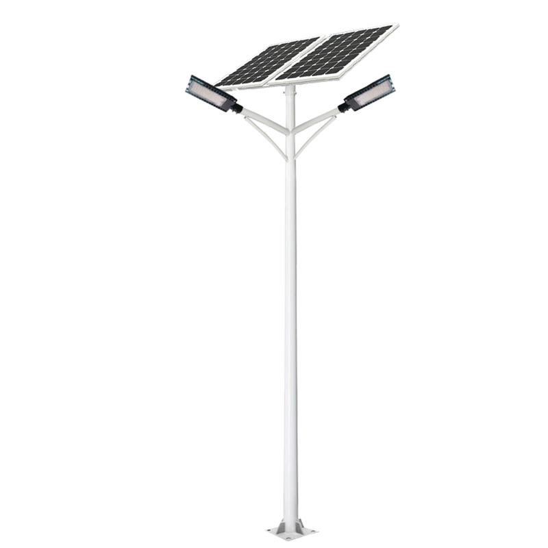 9M 80W High Brightness single and double arm Solar Street Light Featured Image