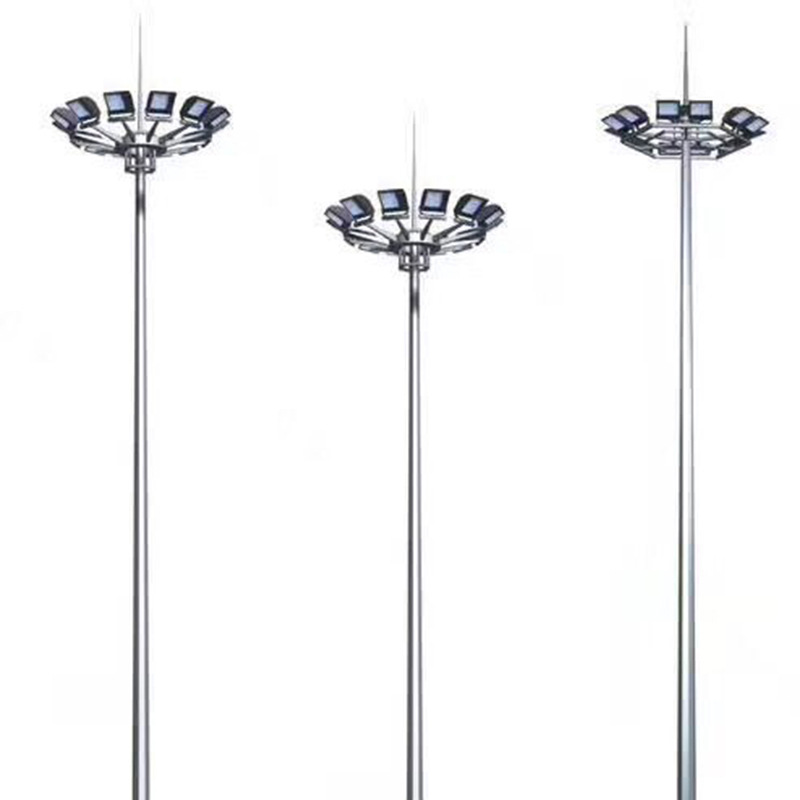 Automatic lift High Mast light Pole (2)