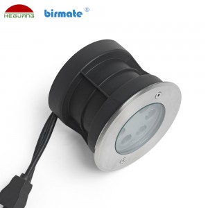 6W RGB Structure Waterproof Led Ground Lights Outdoor with IK10