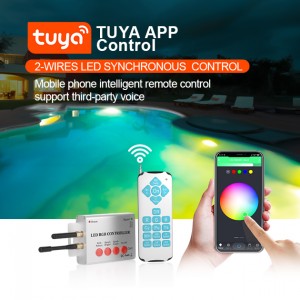 Control remoto de voz intelixente da aplicación TUYA