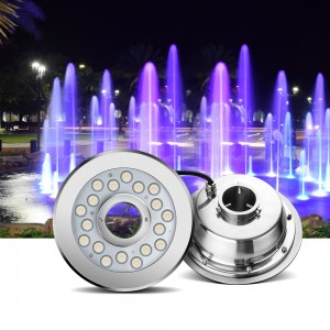 18W Adjustable lighting effects commercial fountain lights