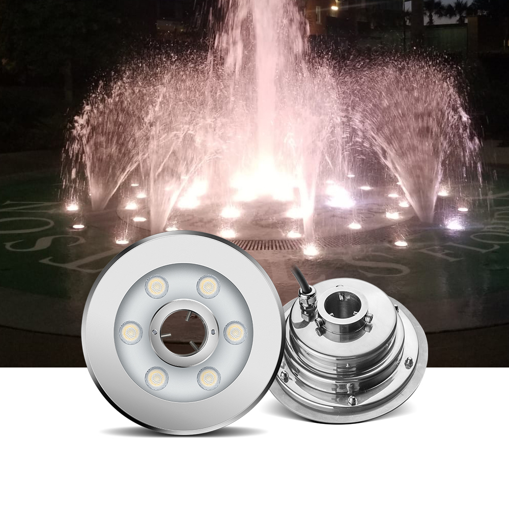 6W DC12V Submersible Fountain Lights