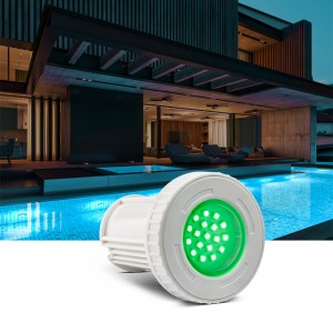Luce LED da piscina 3W RGB montata à u muru
