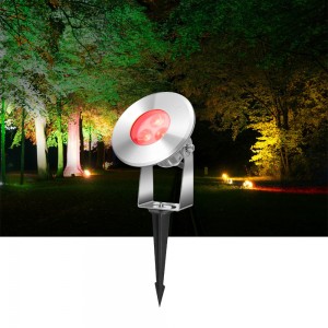 5W External control RGB Stainless Steel Spike Lights