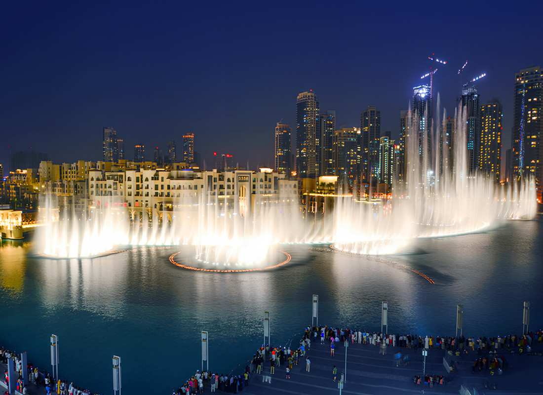 Popular Science: The largest fountain light in the world