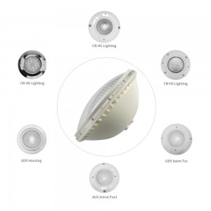 18W ABS synchronous control led swimming pool light price