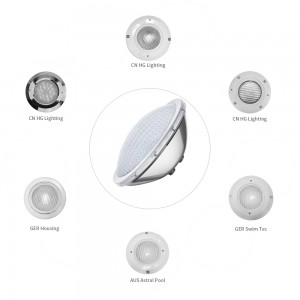 25W Stainless steel synchronous control bright led pool light